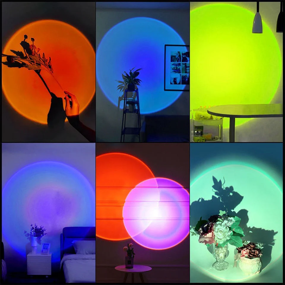 Mini USB Sunset Night Lamp - Image 3