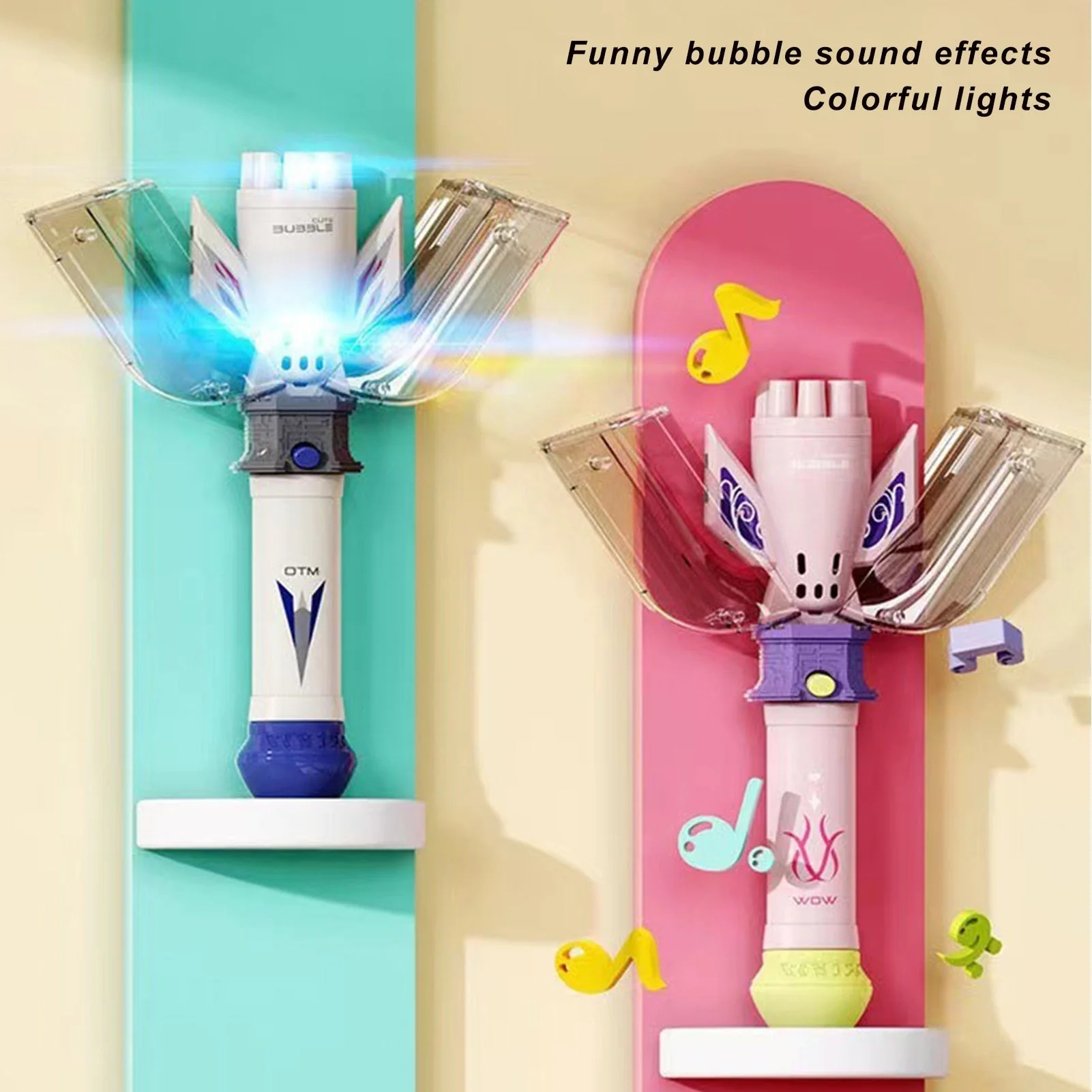 Magic Burst Bubble Blower Wand - Image 2