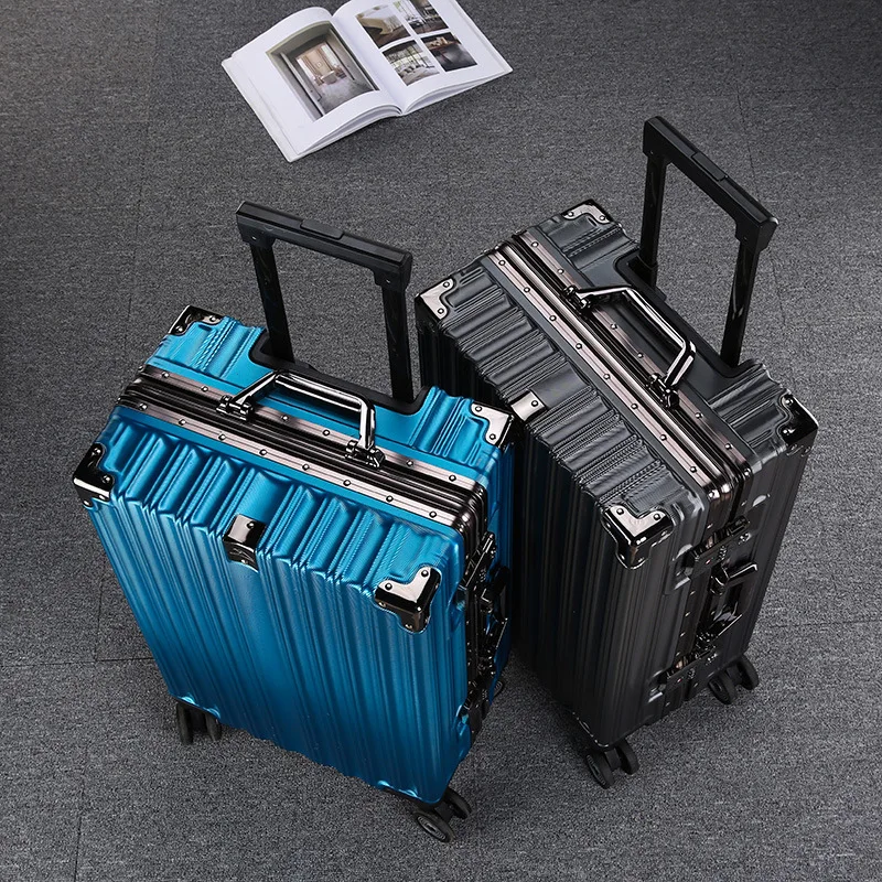 Aluminum Durable Frame Rolling Travel Suitcase - Image 3