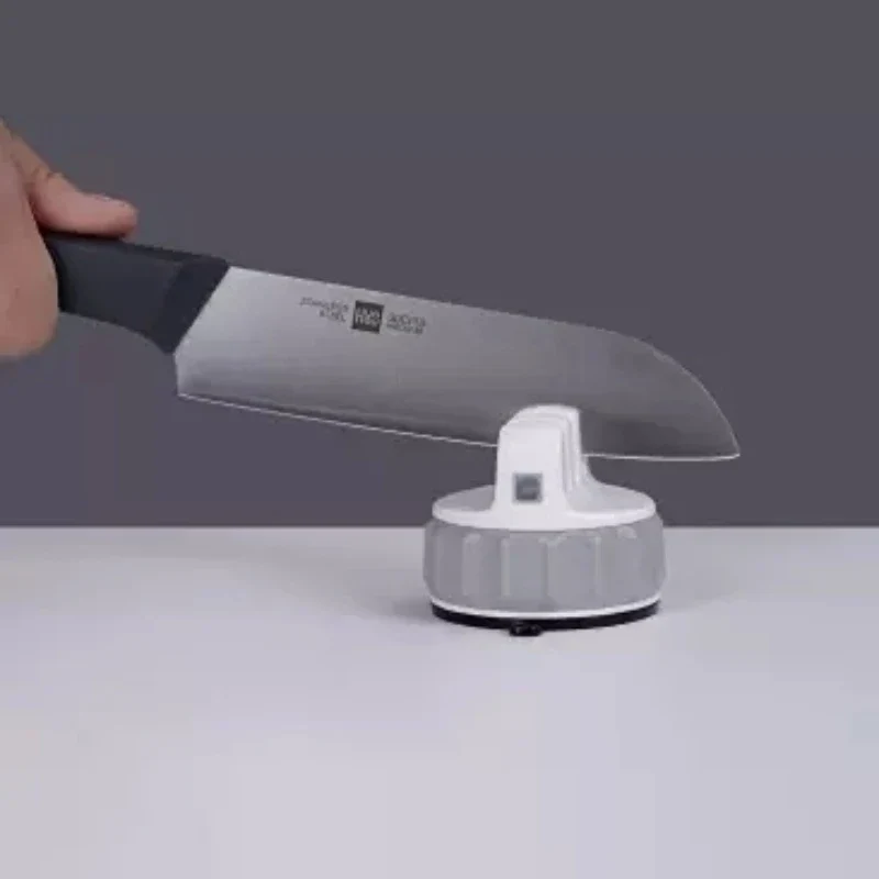 Triple Wheel Whetstone Super Suction Mini Knife Sharpener - Image 2