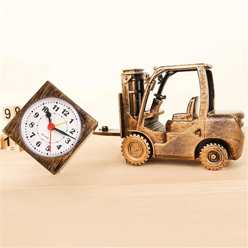 Retro Forklift Unique Digital Clock - Image 3