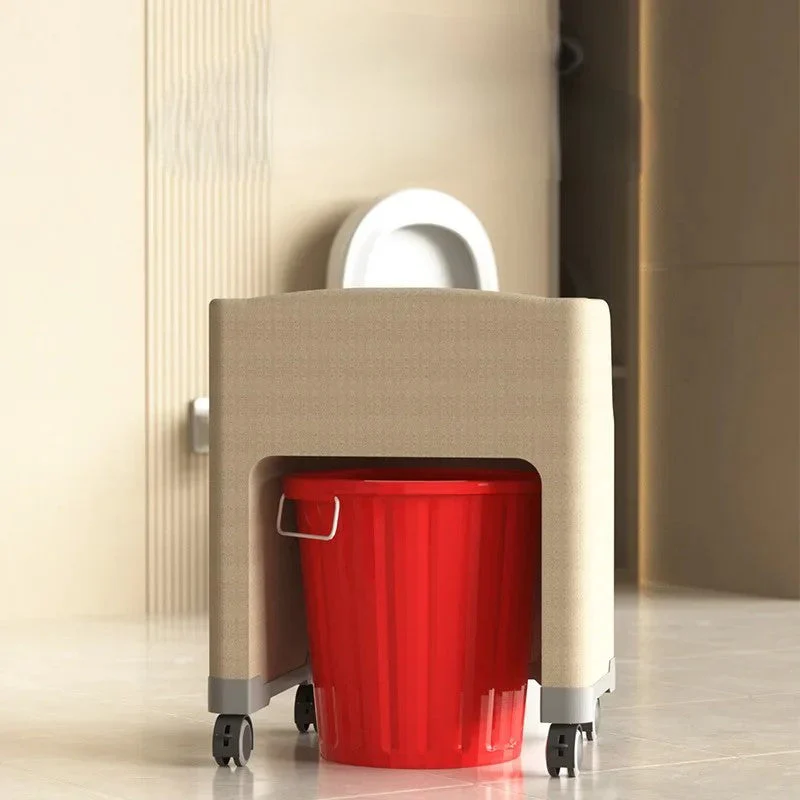 Heavy-Duty Portable Potty Seat Toilet Chair - Image 2