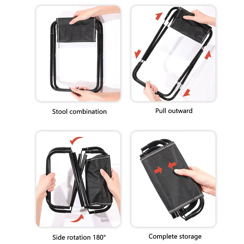 Foldable Smart Rest Mini Hiking Stool - Image 2