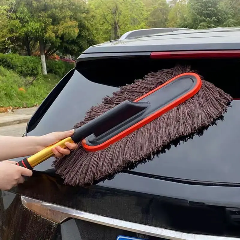 Auto Clean Telescopic Microfiber Car Dust Remover Brush - Image 3