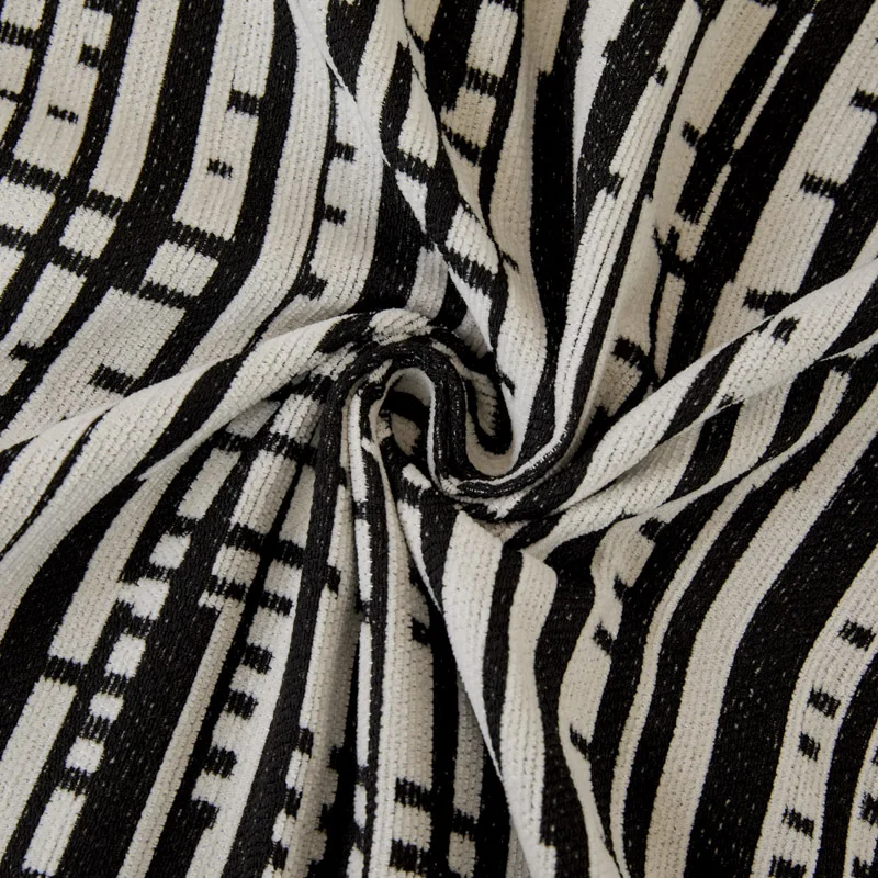Geometric Lines Sofa Throw Cover Blanket - Image 3