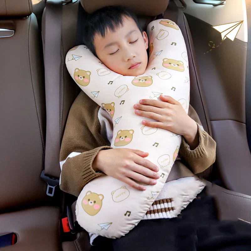 Car Snuggle Spot Seat Belt Shoulder Protector Sleeping Pillow - Image 2