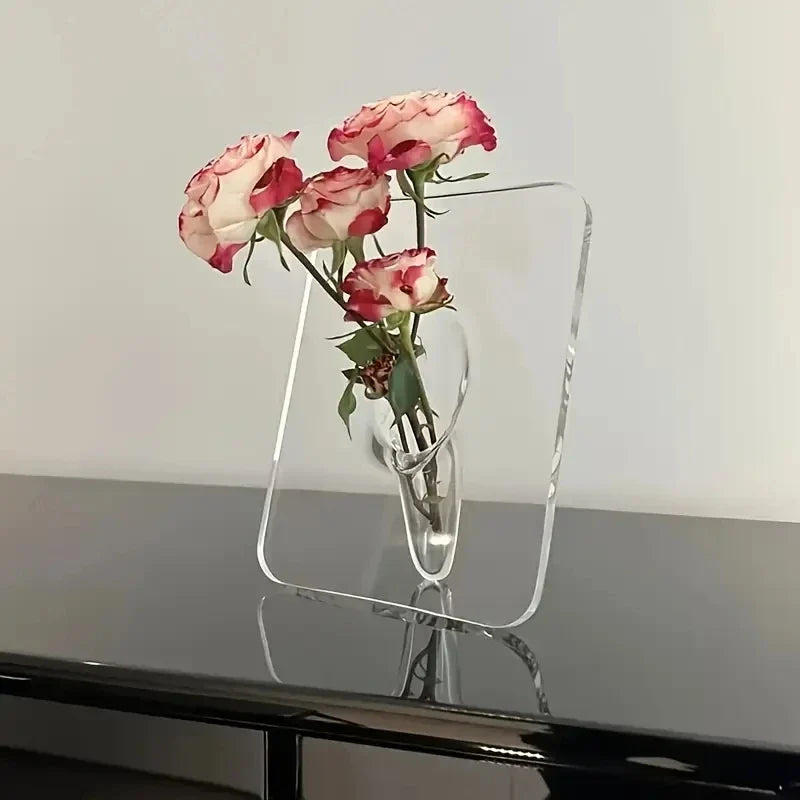 Crystal Flow Built-In Tube Vase - Image 3