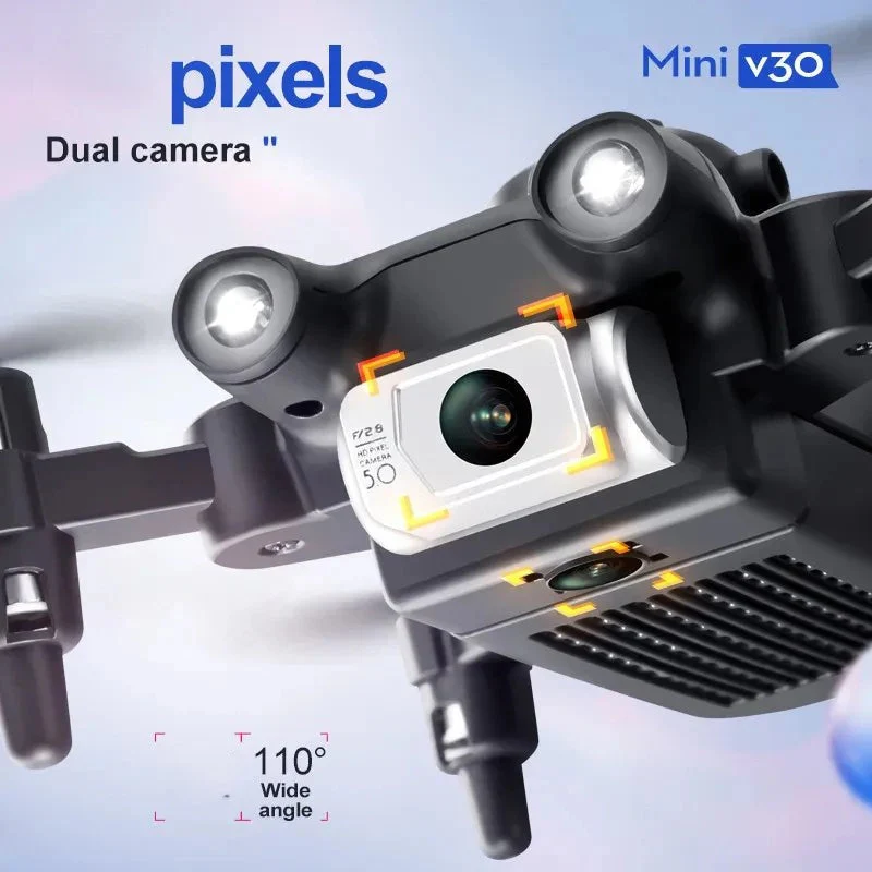 Dual Camera Built-In Storage Box Five-sided Obstacle Avoidance Drone - Image 3
