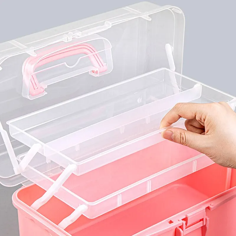 Three Layer Multi-Use DIY Craft Storage Box - Image 3