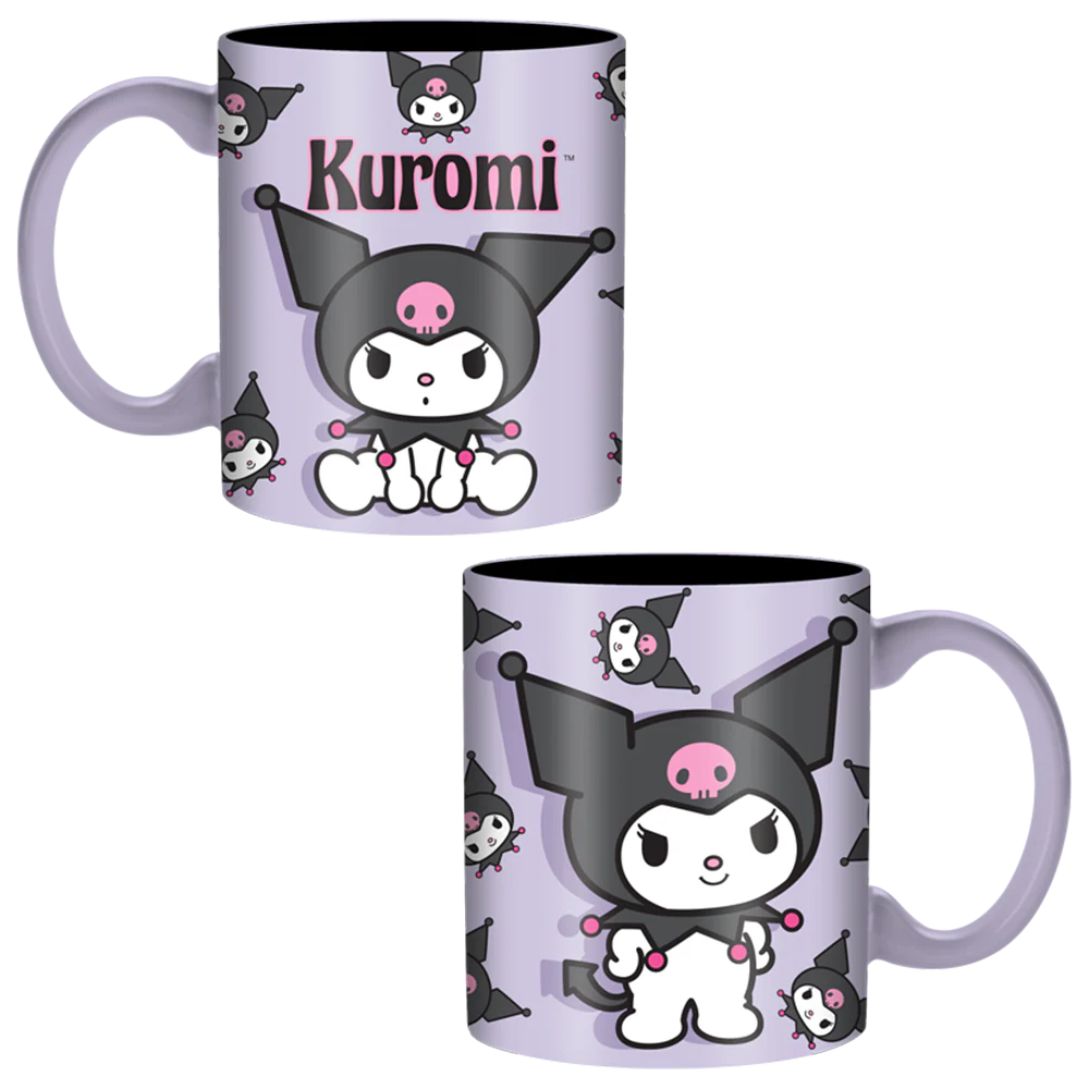 Sanrio Kuromi Poses 20oz Ceramic Mug - Image 1