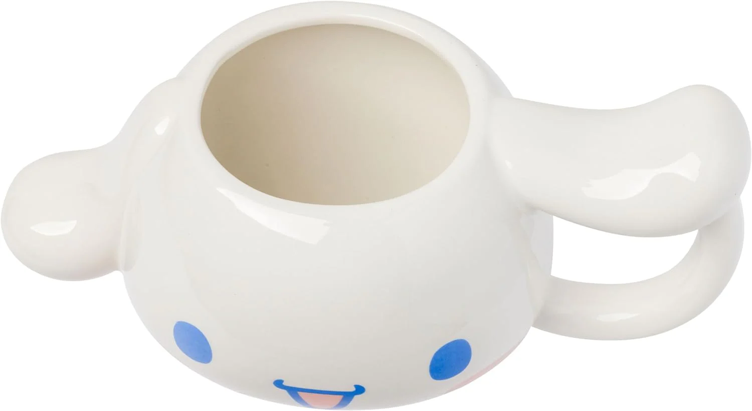 Sanrio Hello Kitty and Friends Cinnamoroll Ceramic 3D Sculpted Mug Microwave Safe 20 Ounces - Image 3