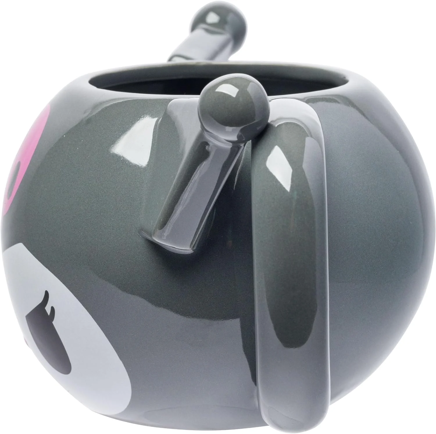 Sanrio Hello Kitty and Friends Kuromi Ceramic 3D Sculpted Mug Microwave Safe 20 Ounces - Image 3