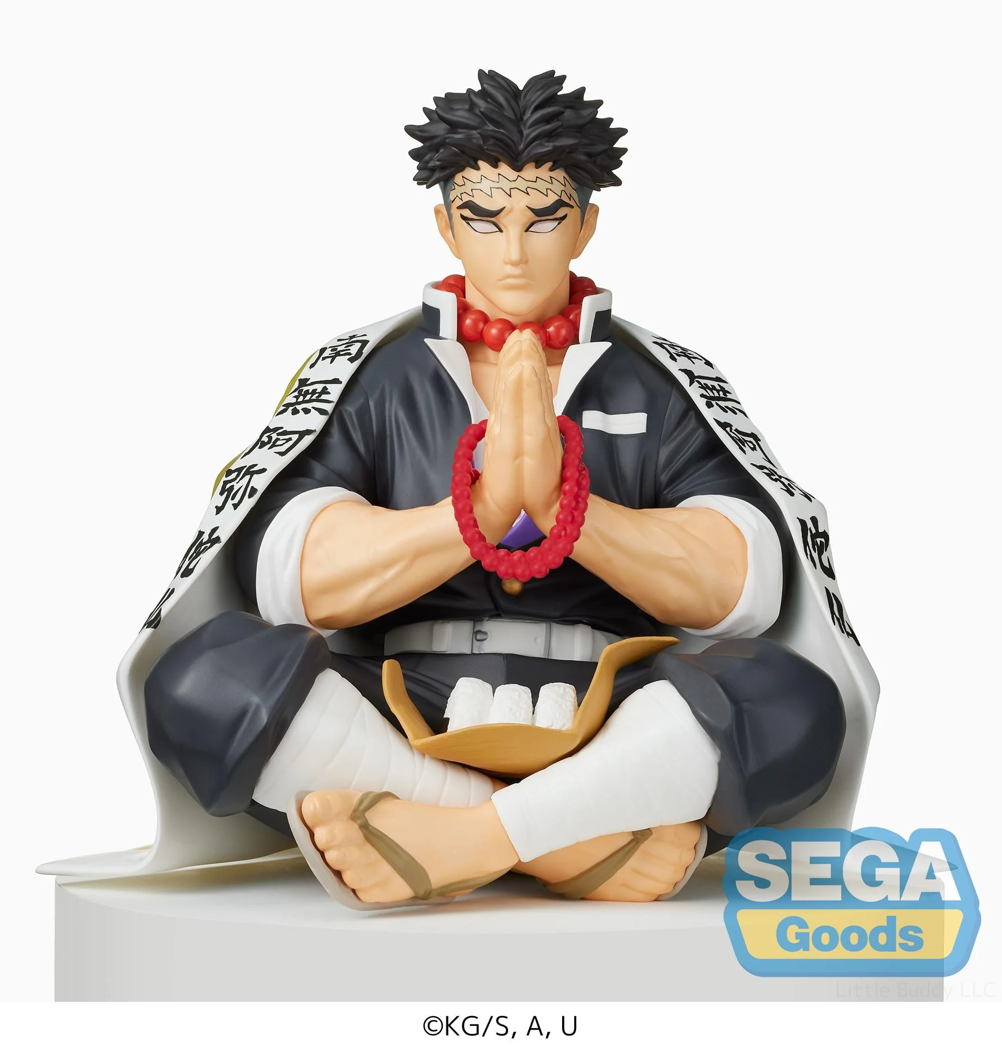 SEGA Demon Slayer Kimetsu no Yaiba Gyomei Himejima PM Perching Figure - Image 1