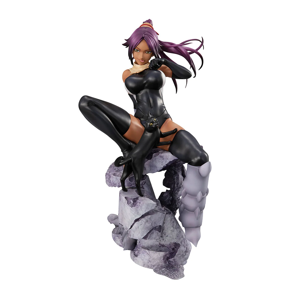 Megahouse GEM Series Bleach Shihouin Yoruichi PVC Figure - Image 3