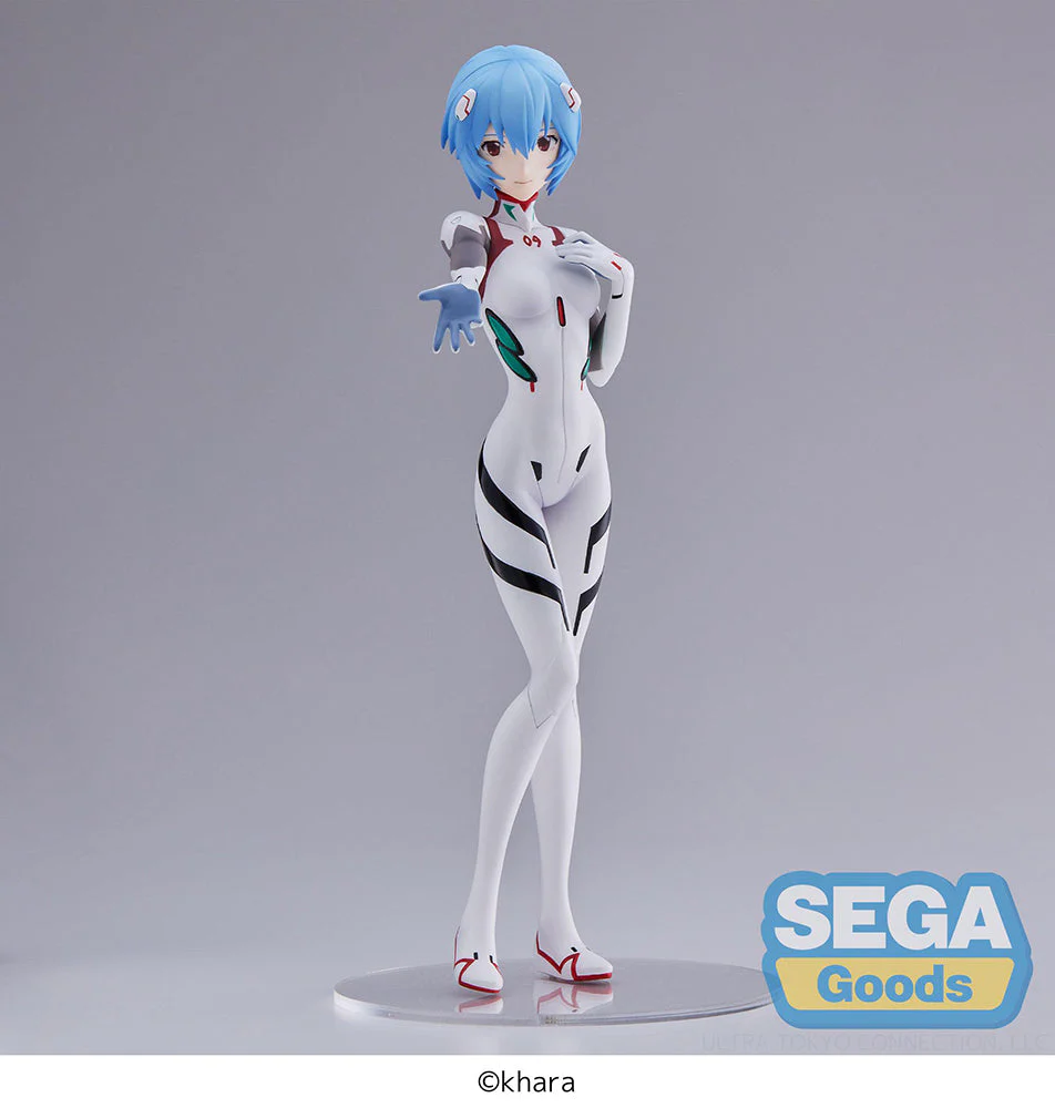 SEGA - Evangelion 3.0+1.0 Thrice Upon a Time - Rei Ayanami Hand Over Momentary White Ver. SPM Prize Figure - Image 3