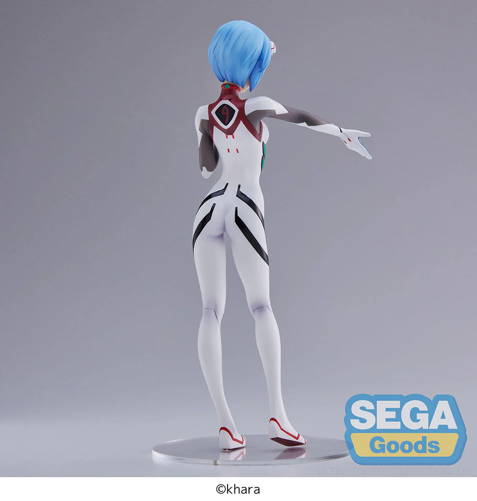 SEGA - Evangelion 3.0+1.0 Thrice Upon a Time - Rei Ayanami Hand Over Momentary White Ver. SPM Prize Figure - Image 2