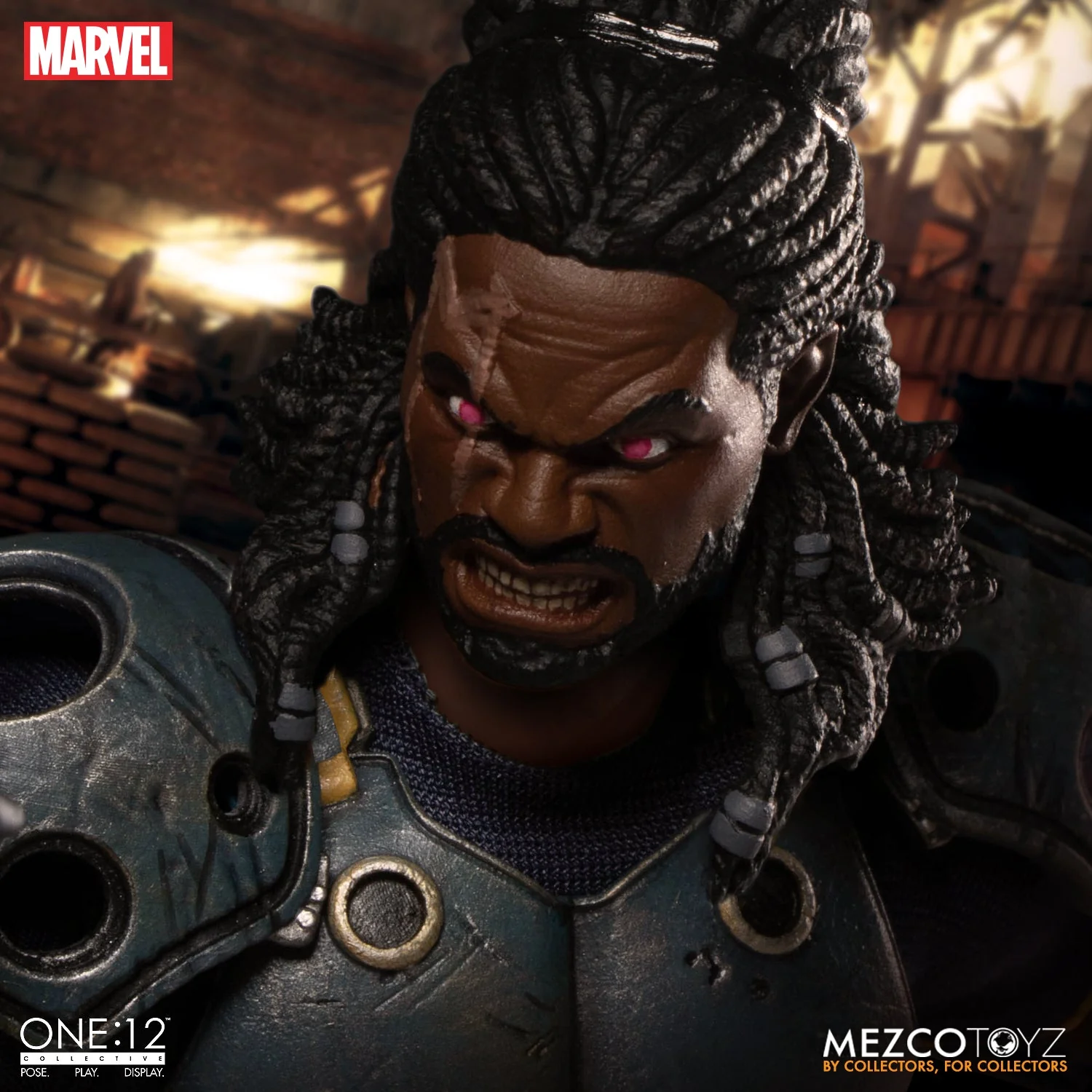 Mezco One-12 Collective Marvel Comics X-Men Bishop Action Figure - Image 3