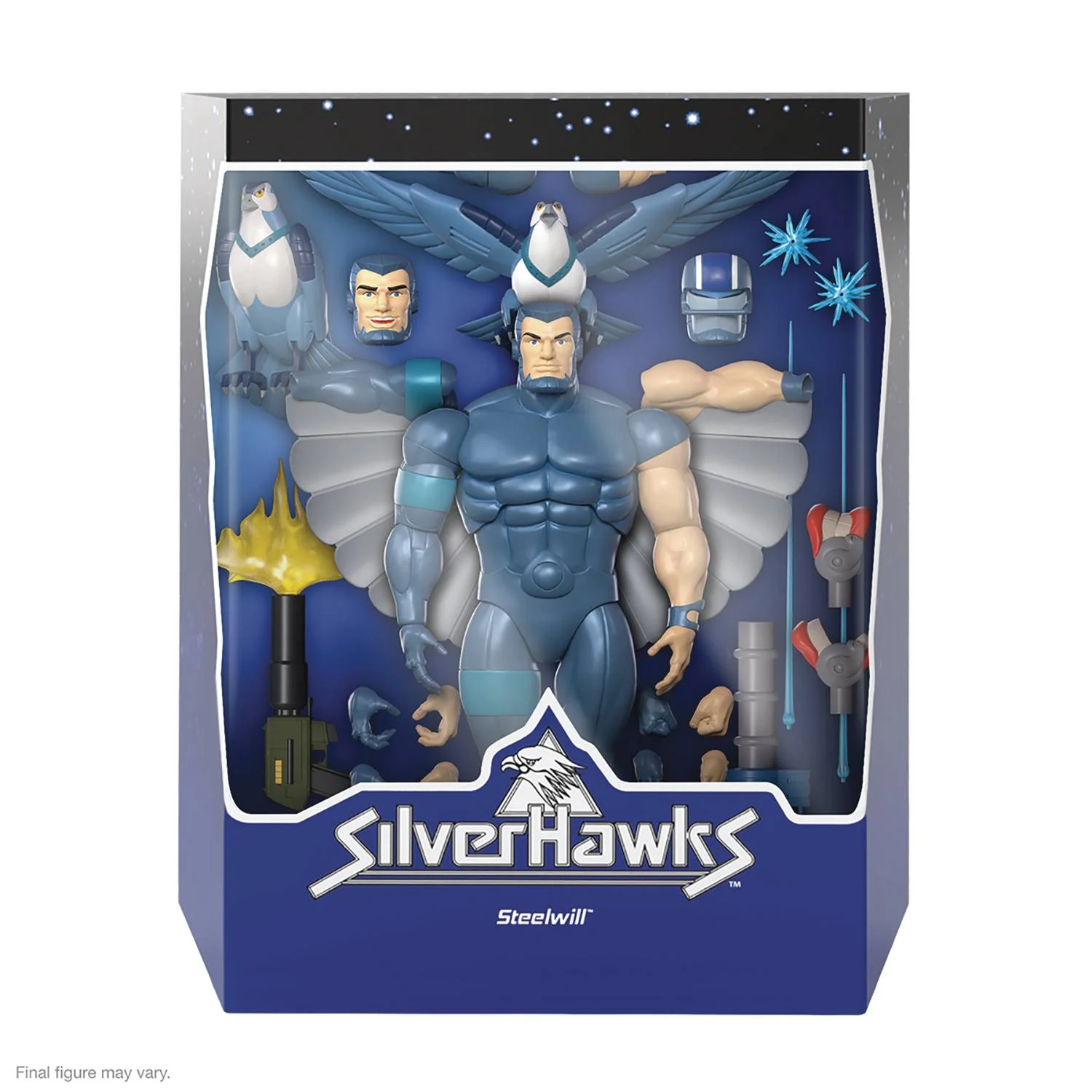 Super7 SilverHawks Ultimates: Steelwill Action Figure - Image 1