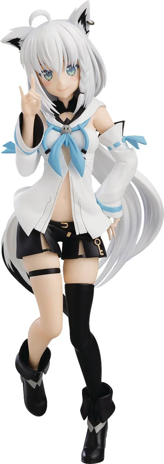 Good Smile Hololive Production Shirakami Fubuki Pop Up Parade PVC Figure - Image 1