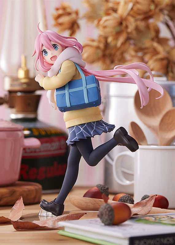 Max Factory Laid-Back Camp Nadeshiko Kagamihara Pop Up Parade PVC Figure - Image 2