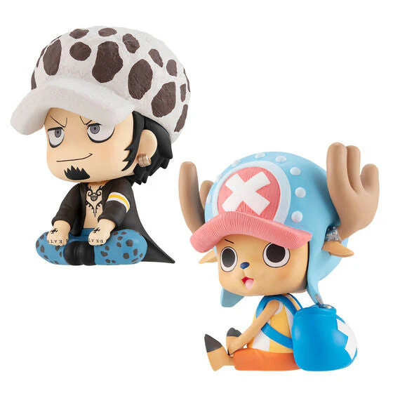Megahouse One Piece Look Up Series Tony Tony Chopper & Trafalgar Law 2-Piece Figure Set With Gift - Image 1