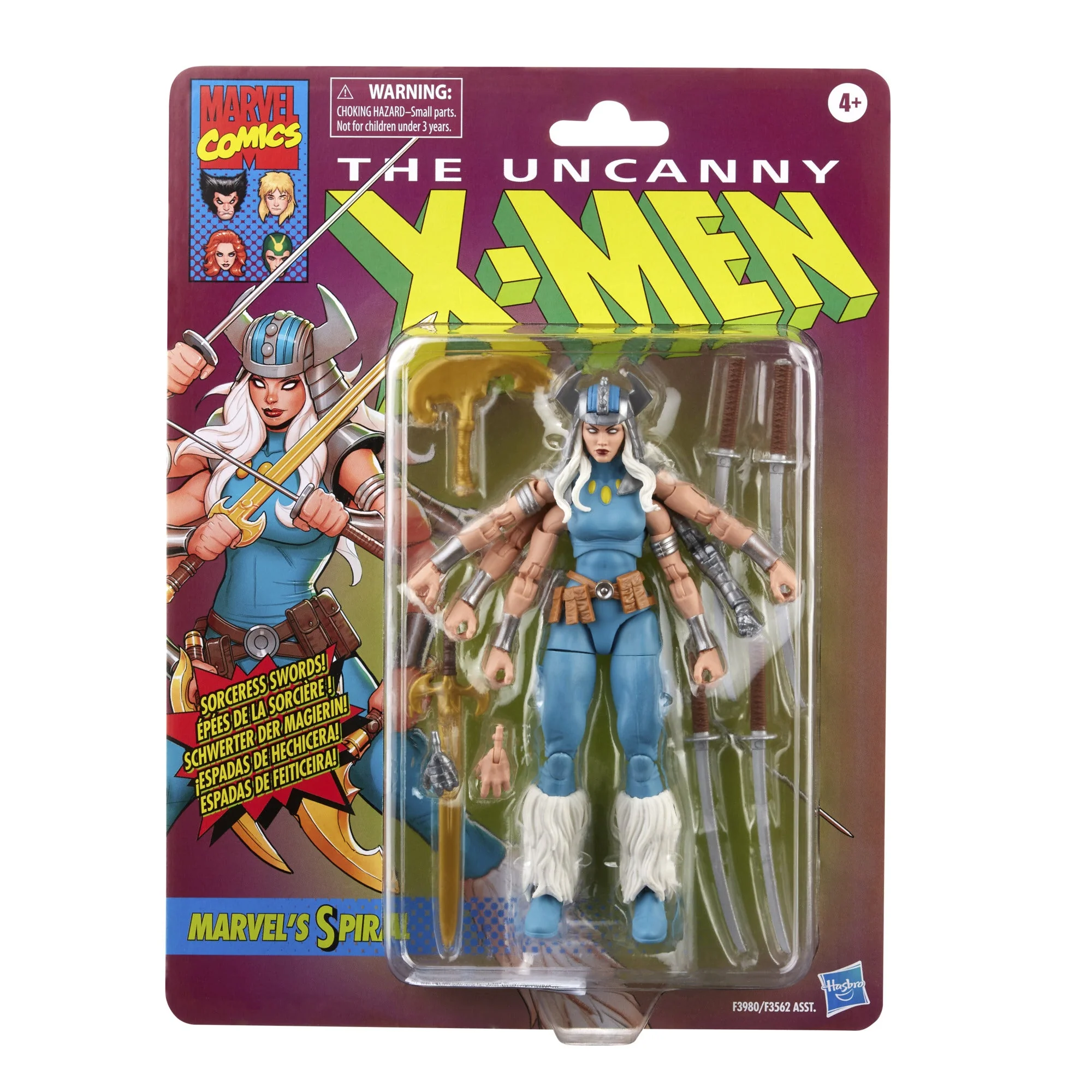 Hasbro Marvel Legends Series X-Men Classic Spiral 6-inch Action Figure - Image 3