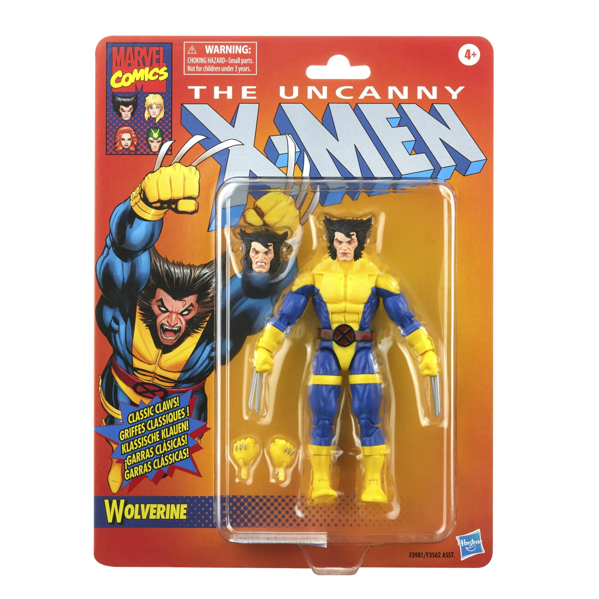 Hasbro Marvel Legends Series X-Men Classic Wolverine 6-inch Action Figure - Image 3