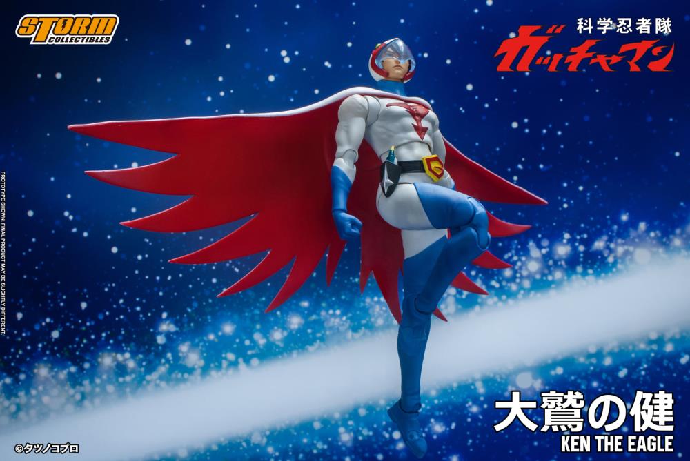 Storm Collectibles - Gatchaman - Ken The Eagle 1/12 Action Figure - Image 1