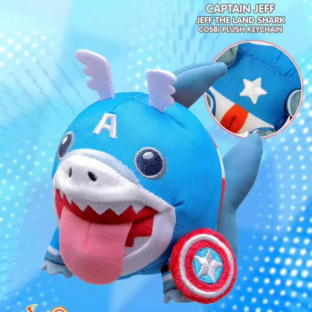 Hot Toys - Marvel Rivals - Jeff the Land Shark - Cosbi Plush Keychain - Image 3