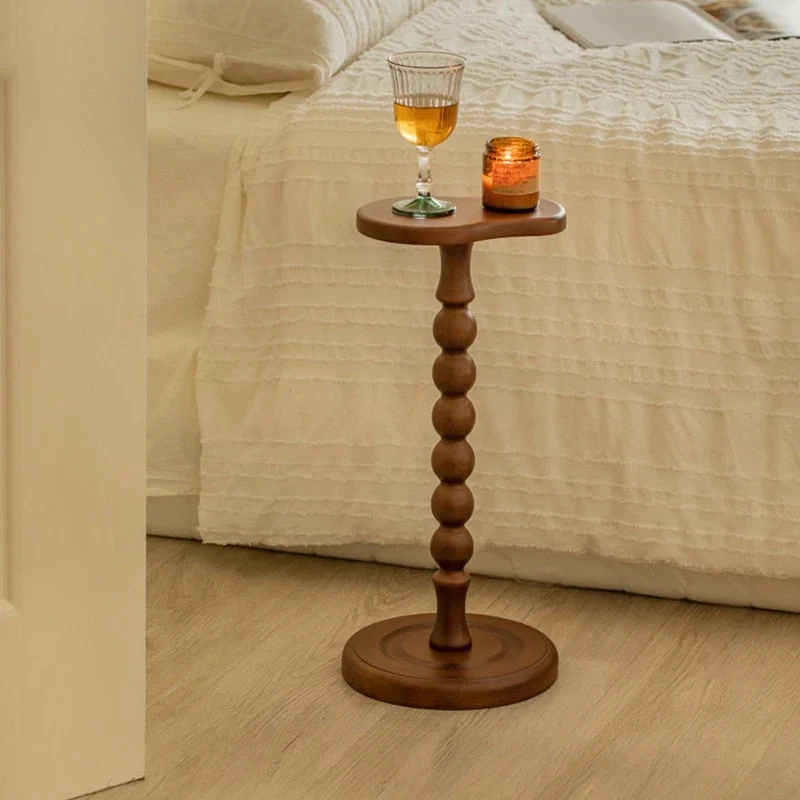 Medieval Time Solid Wood Mini Coffee Table