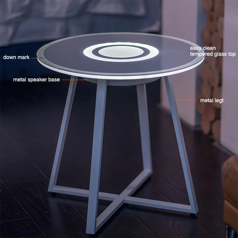 Elegant Smart Bluetooth Control Coffee Table - Image 2