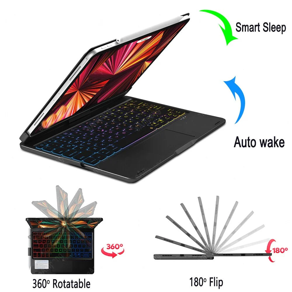 Smart Magic Tablet Holder Keyboard - Image 3