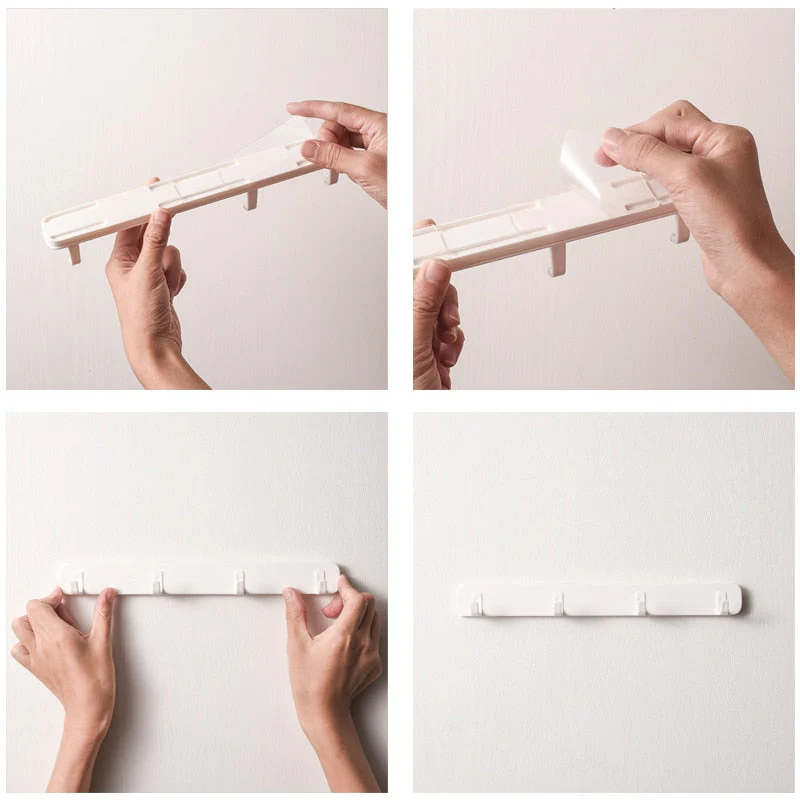 Retractable Punch-Free Wall Hook - Image 2