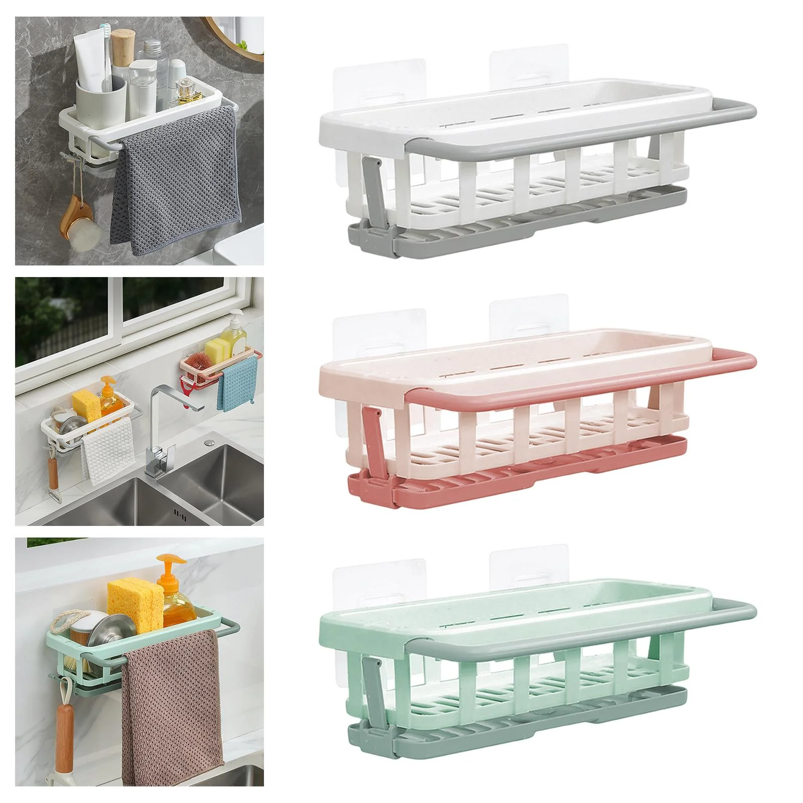 Handy Multipurpose Sink Organizer Storage Rack - Image 2