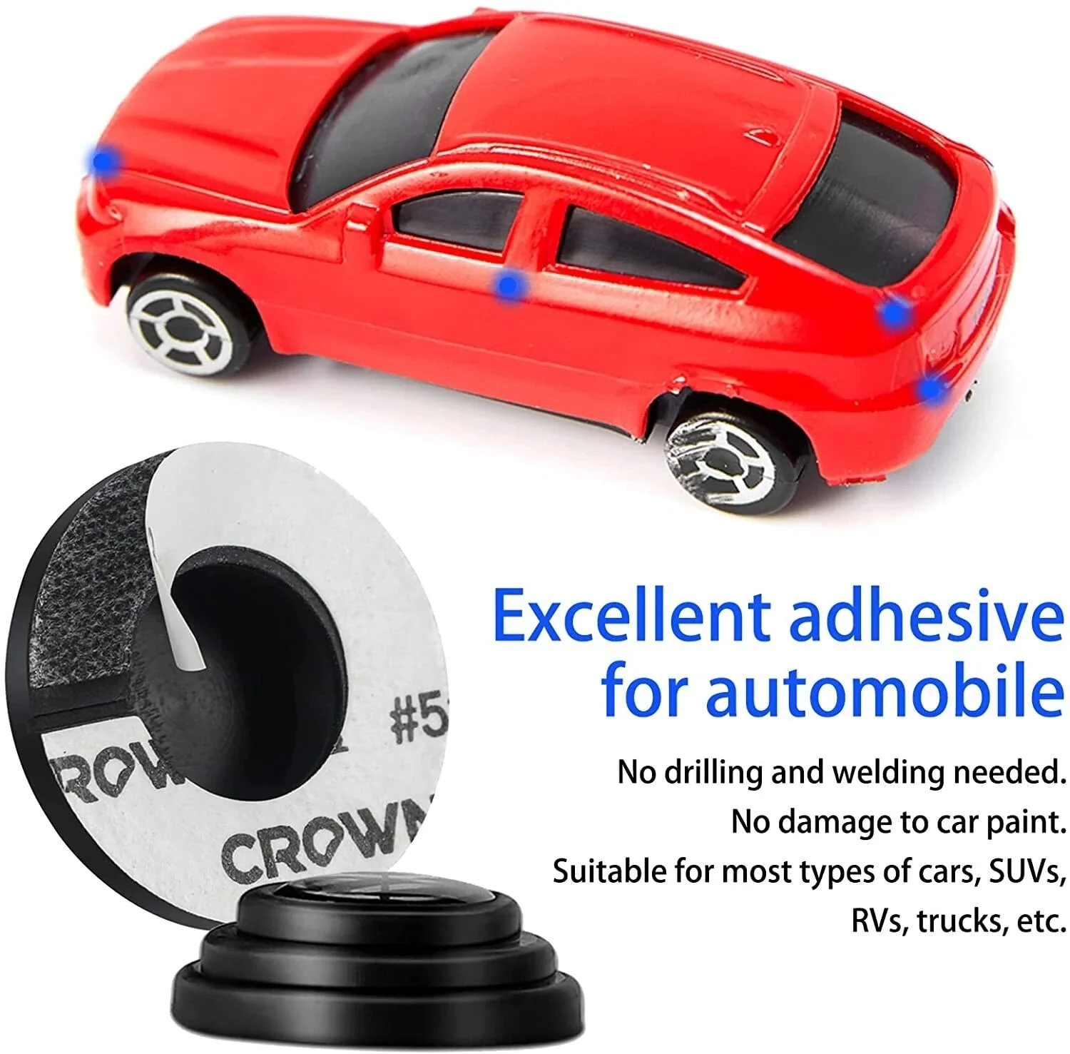 Car Door Shock Absorbing Pads - Image 2