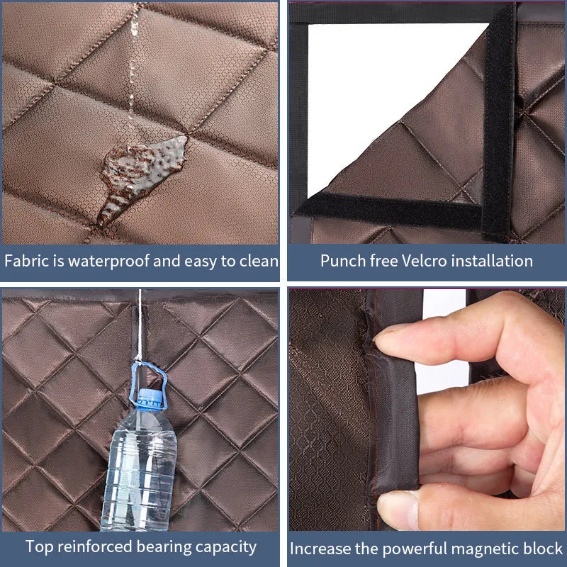 Magnetic Cold-Proof Cotton Door Curtain - Image 2