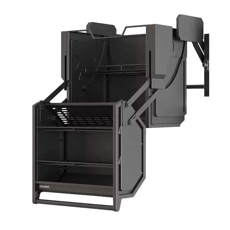 Pull-Down Easy Organizer Kitchen Storage Shelf - Image 2