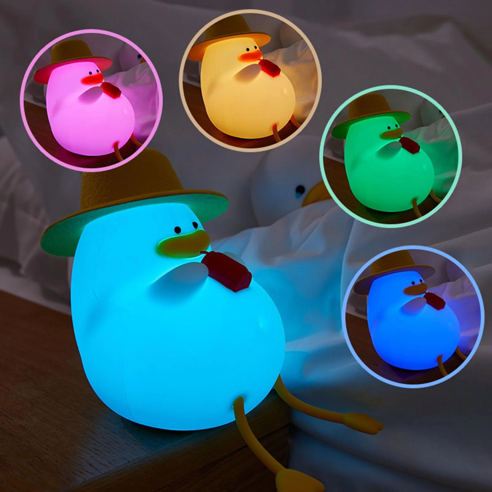 Dreamy Duck Atmosphere LED Night Lamp - Image 3
