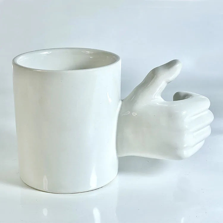 Hand Grip Artistic Mug - Image 3