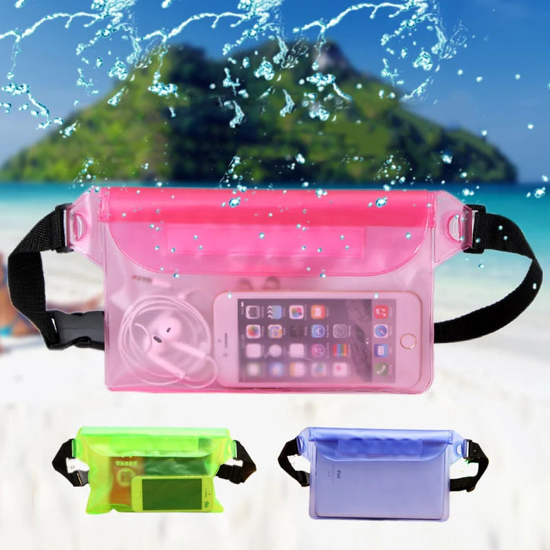 Waist Waterproof Beach Swimming Bag - Image 1
