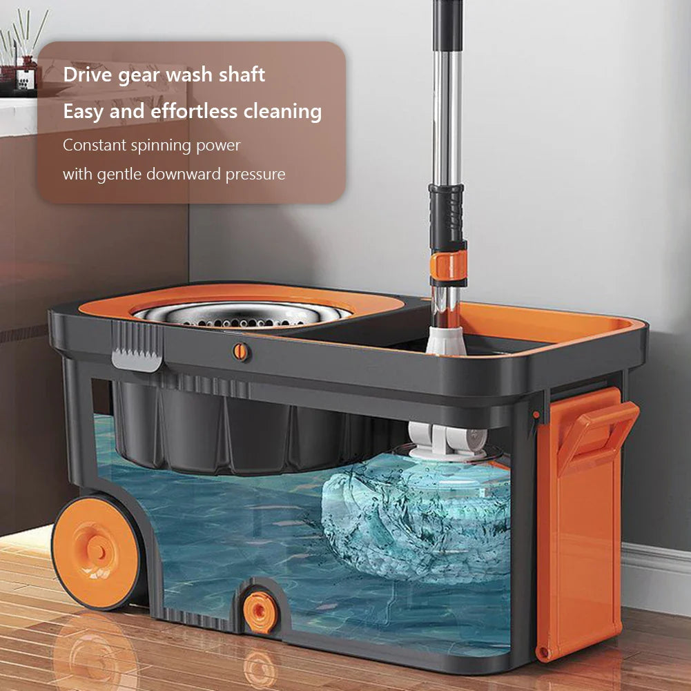 Ultra Dry Turbo Clean Microfiber Easy Cleaner Mop - Image 3