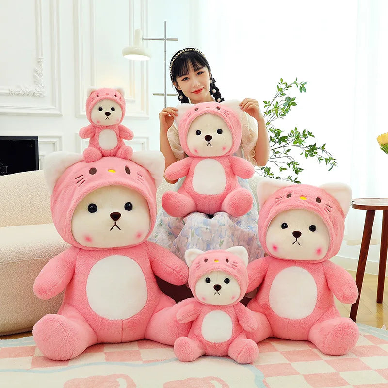 Pink Bear Soft Cuddle Plush - Image 1