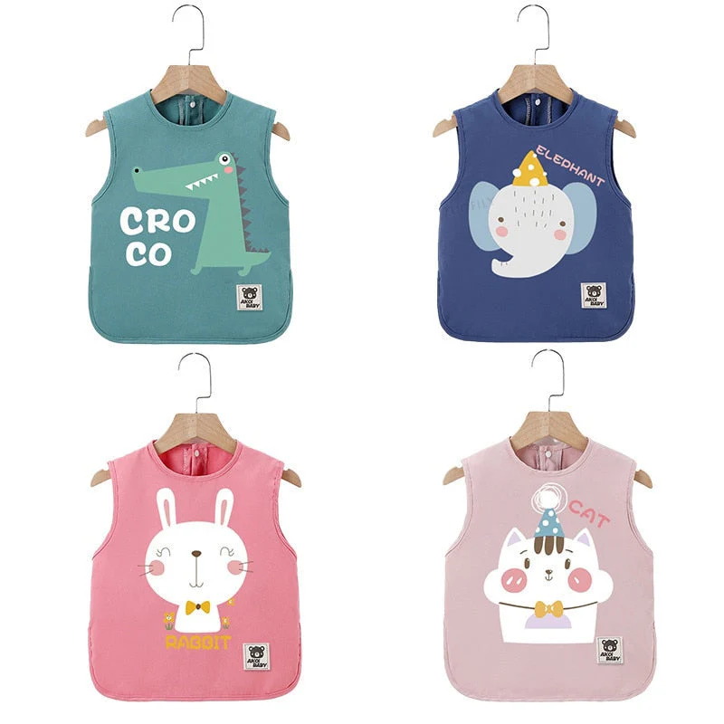 Waterproof Cute Animals Baby Bibs - Image 2