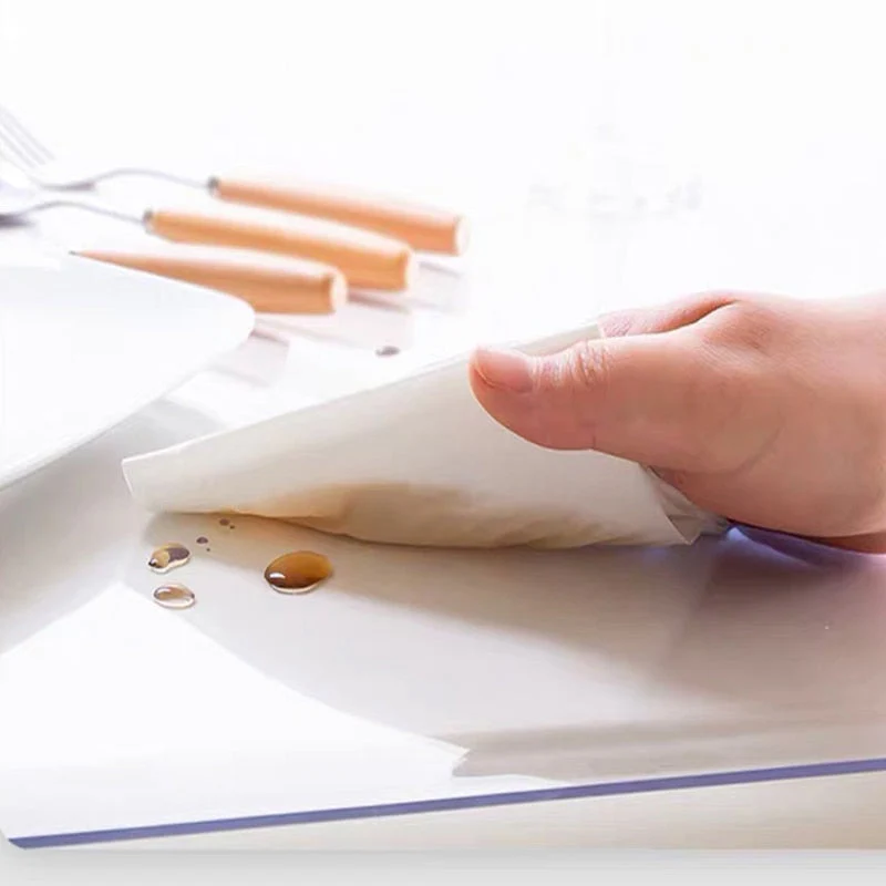 Soft Clear Cover Transparent Table Mat - Image 3