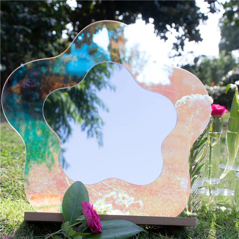 Decorative Wavy Colorful Mirror - Image 2