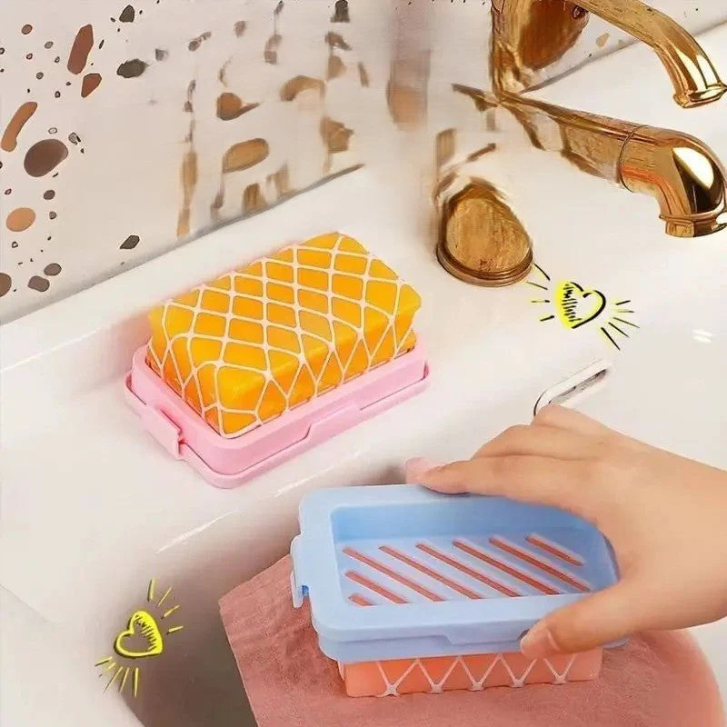 Elastic Mesh Non Slip Soap Case - Image 2