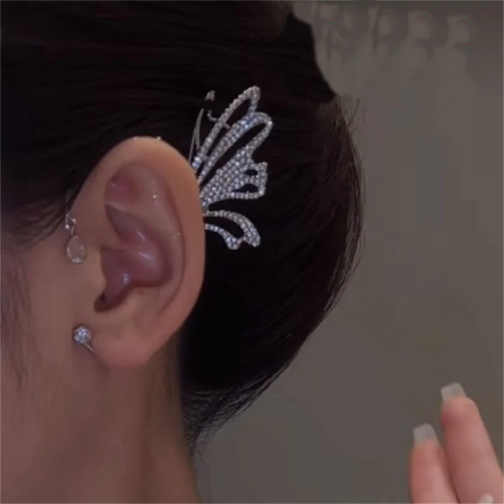 Radiance of Nature Butterfly Earrings - Image 2