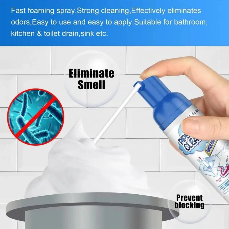 Kitchen Guard Multi-Purpose Pipe Foam Cleaner Spray - Image 2
