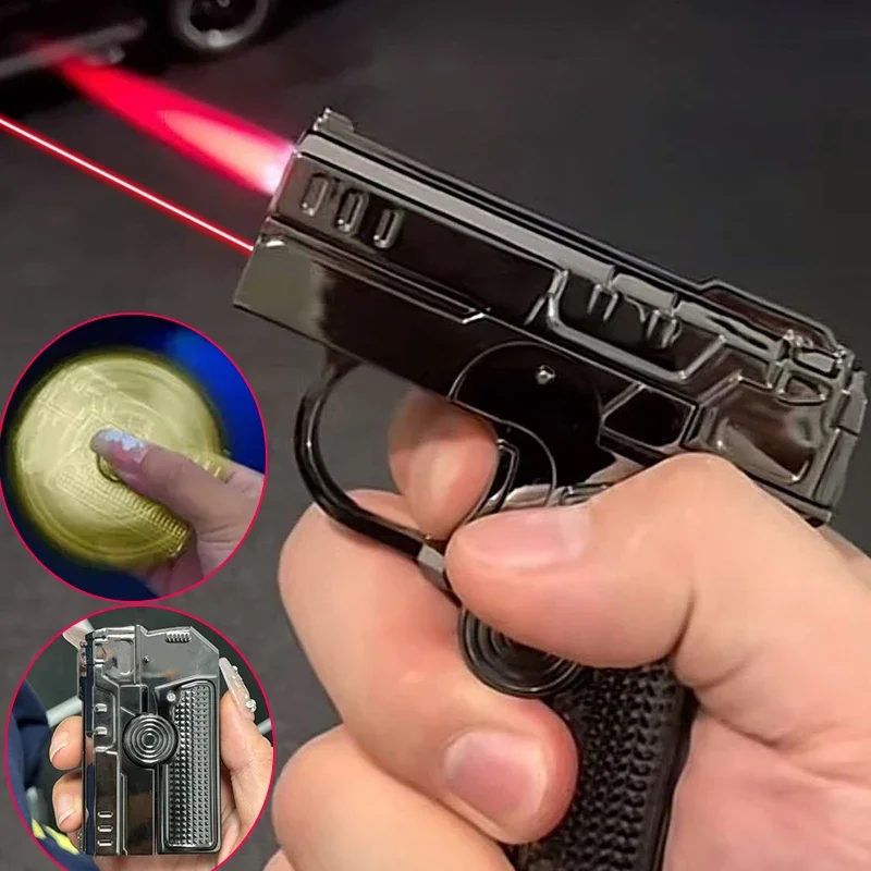 Foldable Dual-Form Gun-Shaped Windproof Lighter - Image 2