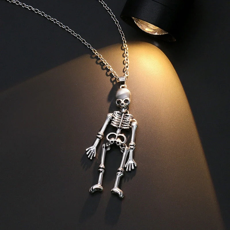 Skeleton Couple Magnetic Necklace - Image 3